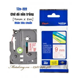 Nhãn TZe 9mm | ⓿❾❼❼❹❼❽❹❻❻ | METAKING