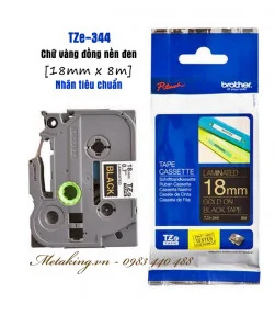 Nhãn TZe 18mm | ⓿❾❼❼❹❼❽❹❻❻ | METAKING