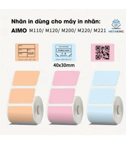 Nhãn Đa Năng 40 X 30mm màu xanh, KT-4030-230BU | ⓿❽❻❽❺⓿❺⓿❺❻ | metaking.vn