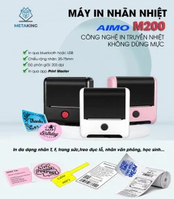 Máy in nhãn AIMO | ⓿❾❼❼❹❼❽❹❻❻ | METAKING