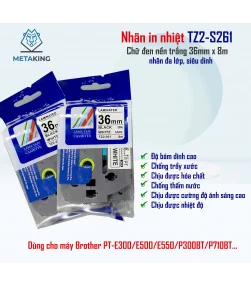 Nhãn TZ2 36mm | ⓿❾❼❼❹❼❽❹❻❻ | METAKING