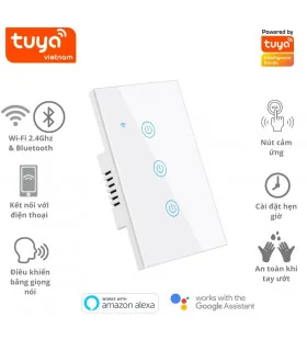 Ổ Cắm Điện Âm Bàn Tích Hợp Sạc Không Dây 15W - USB-A/C - MK102GW Màu Trắng | ⓿❾❼❼❹❼❽❹❻❻ | METAKING