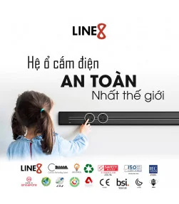 Điện Thanh Ray Line8 Lắp Nổi [Model S], BH 5 năm