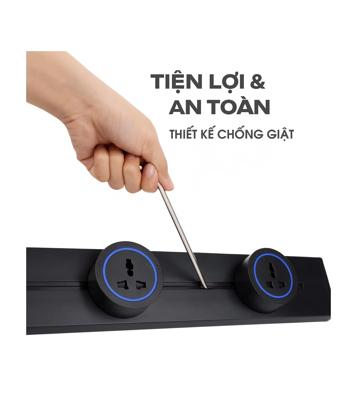 Thanh ray điện Eurob Slim-S| Lắp Nổi I BH 2 Năm | ⓿❾❼❼❹❼❽❹❻❻ | METAKING