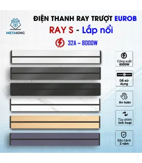 Thanh ray Line8 Model S, Loại tiêu chuẩn | ⓿❾❼❼❹❼❽❹❻❻ | METAKING.VN