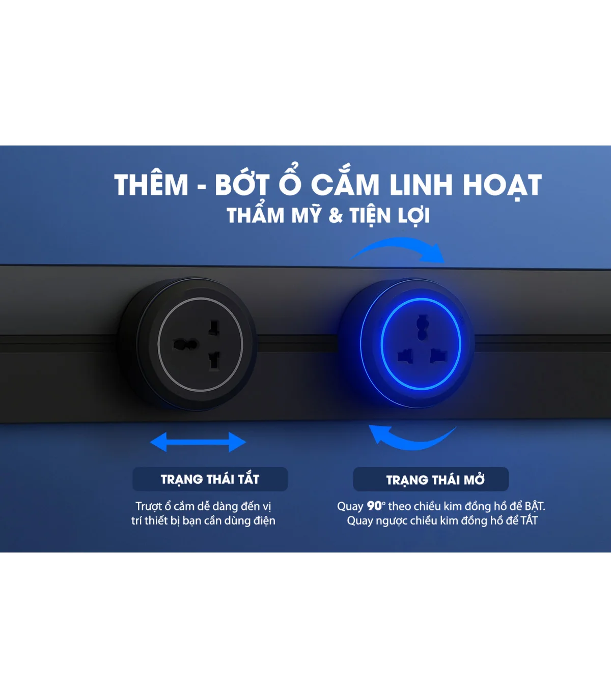 Ổ Cắm Đơn Eurob A0 Universal (Vỏ nhôm, Đen) I BH 2 Năm | ⓿❾❼❼❹❼❽❹❻❻ | METAKING