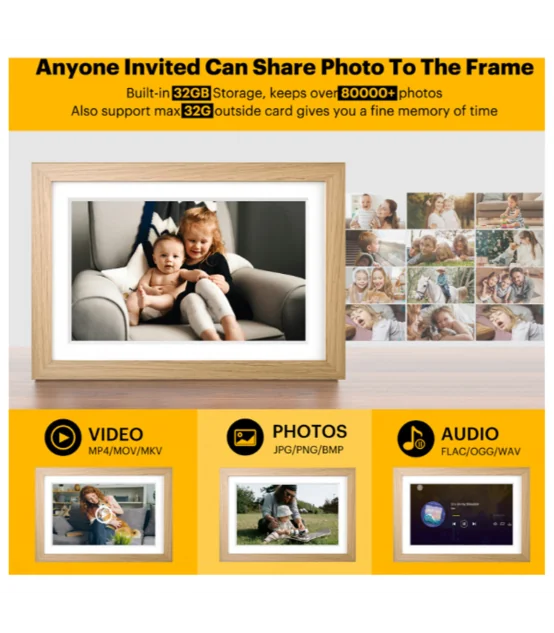 KODAK RCF-1561W Khung Ảnh Kỹ Thuật Số Thông Minh 15.6 inch – Người bạn đồng hành lưu giữ kỷ niệm | ⓿❾❼❼❹❼❽❹❻❻ | METAKING