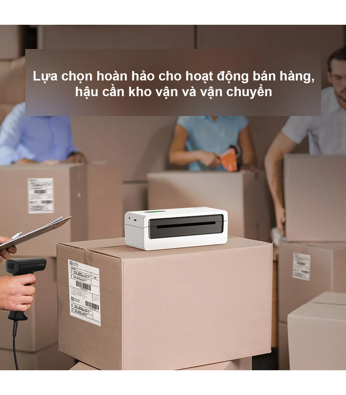 Máy In Đơn Hàng HPRT N43BT Khổ A6 A7 In Nhiệt Bluetooth | ⓿❾❼❼❹❼❽❹❻❻ | METAKING