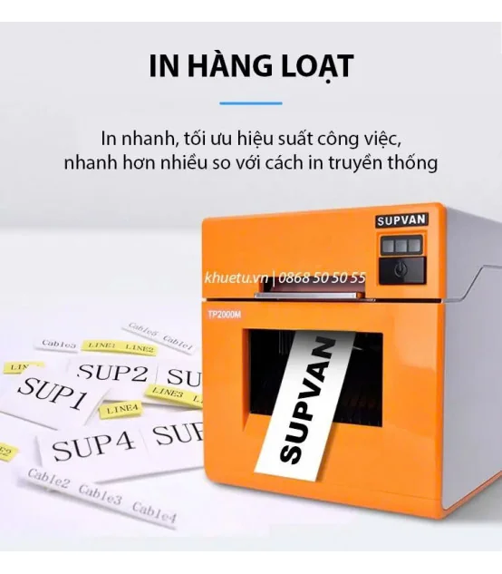 Máy In Ống Co Nhiệt SUPVAN TP2000M | ⓿❾❼❼❹❼❽❹❻❻ | METAKING