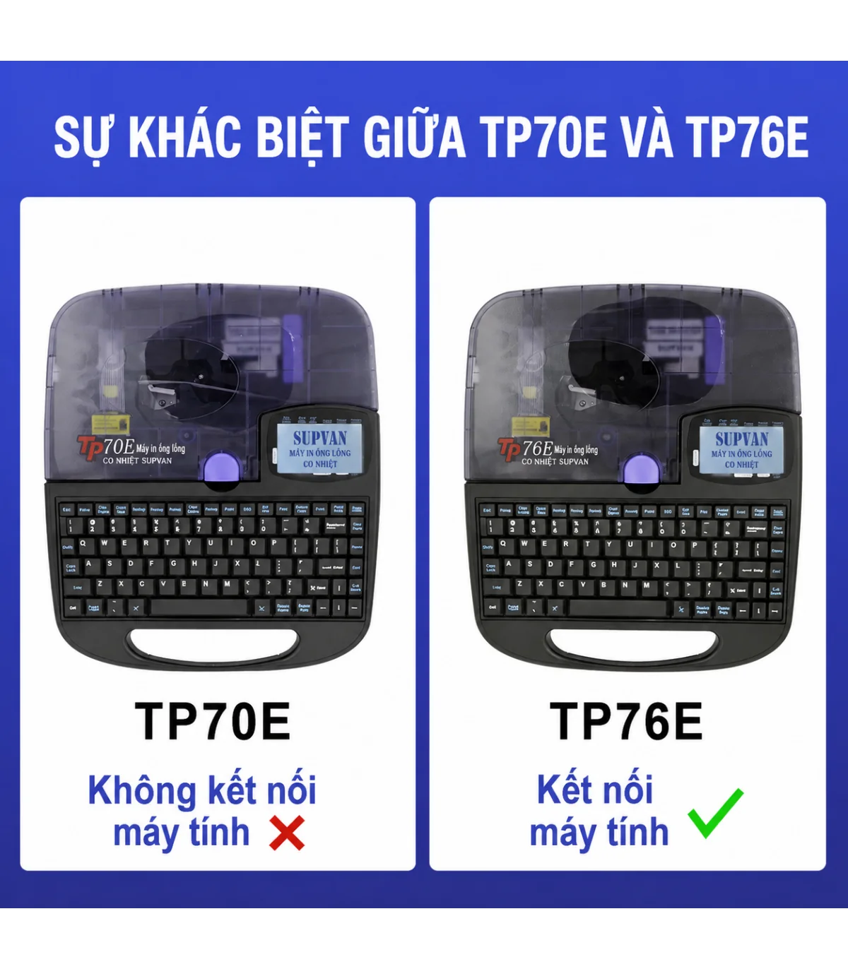 Máy in ống lồng SUPVAN TP70E | ⓿❾❼❼❹❼❽❹❻❻ | METAKING