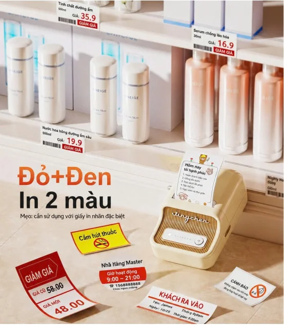 Máy in nhãn Niimbot B21 Pro – 300 Dpi | ⓿❾❼❼❹❼❽❹❻❻ | METAKING