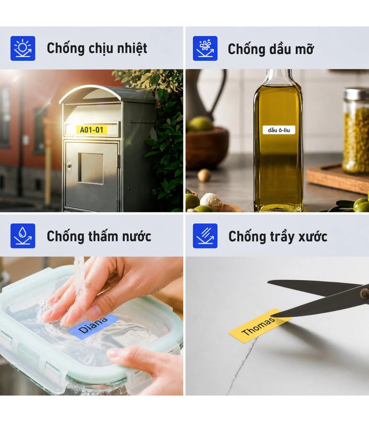 Nhãn Cáp Chữ T Supvan G0301E - Khổ 12,5 mm × 74 mm + 35 mm, 70 nhãn/cuộn | ⓿❾❼❼❹❼❽❹❻❻ | METAKING