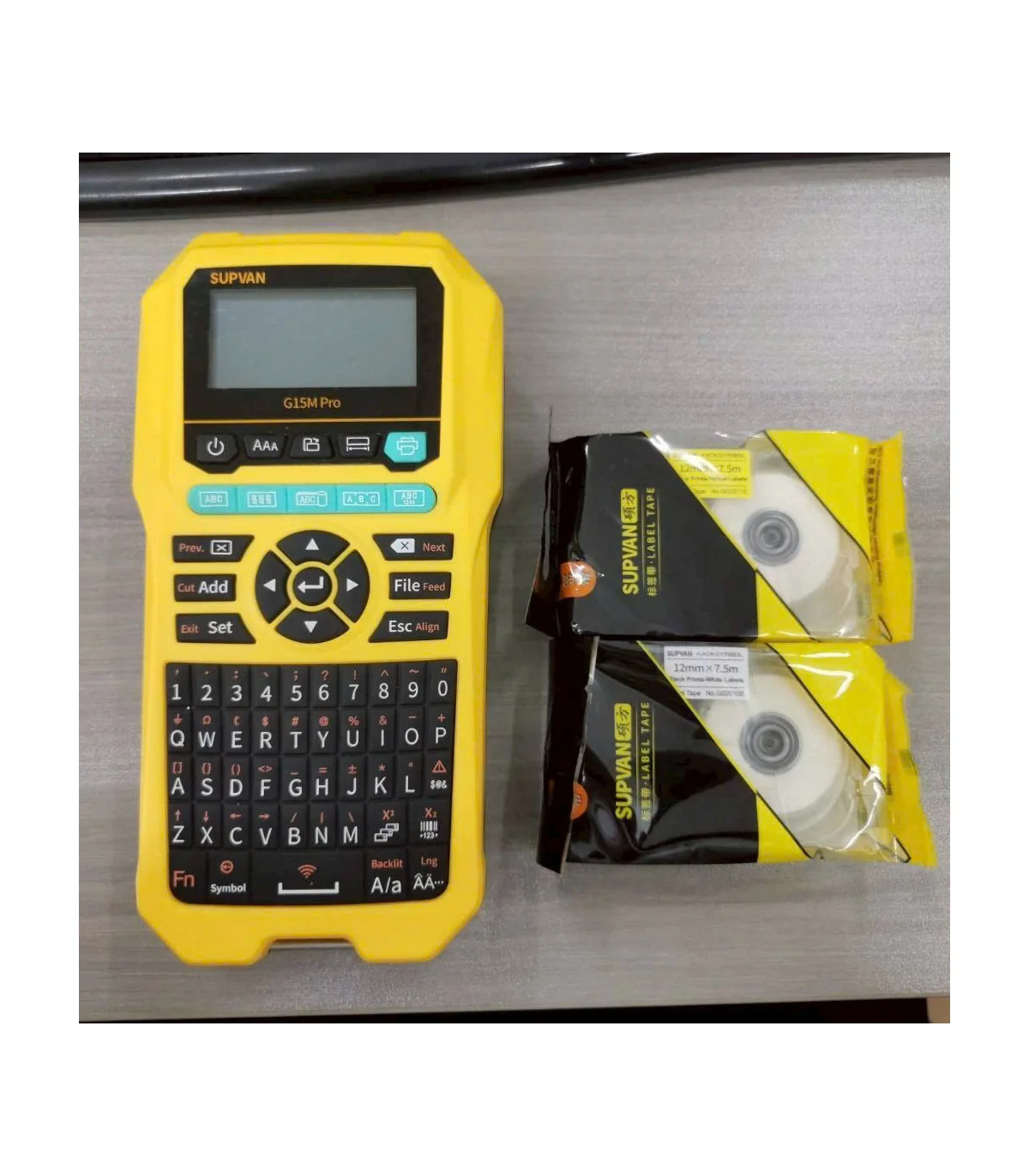 Nhãn Cáp Chữ T Supvan G301E - Khổ 12,5 mm × 74 mm + 35 mm, 70 nhãn/cuộn | ⓿❾❼❼❹❼❽❹❻❻ | METAKING