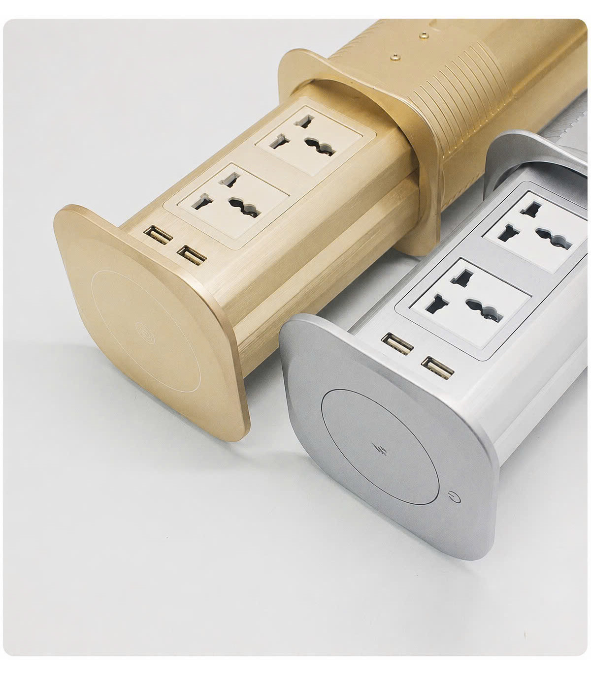 MK102ES Ổ Cắm Điện Âm Bàn Tích Hợp Sạc Không Dây 15W  - 04 Cổng Cắm - 02 USB A/C | ⓿❾❼❼❹❼❽❹❻❻ | METAKING