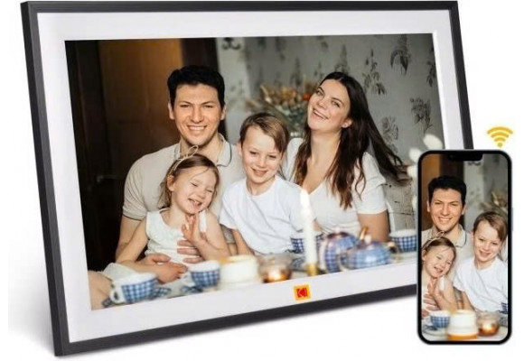 Khung ảnh kỹ thuật số Kodak RCF-1561W – Màn hình 15.6 inch rộng lớn, lưu giữ trọn vẹn ký ức