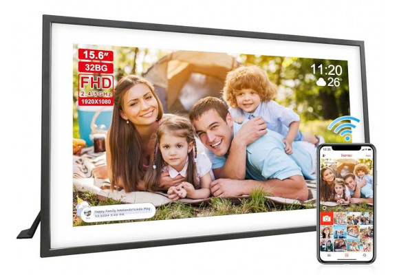 Khung ảnh kỹ thuật số Kodak RCF-1561W – Lưu giữ kỷ niệm, tô điểm không gian sống