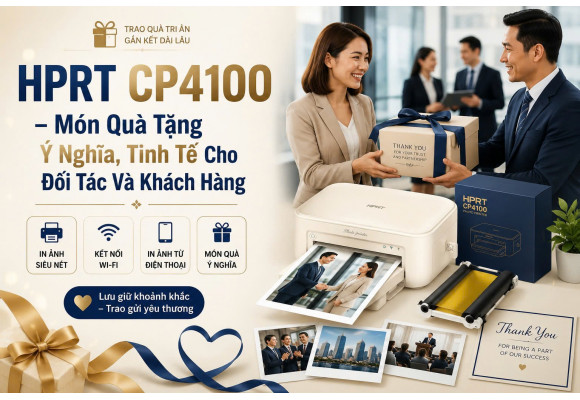 HPRT CP4100 – Món Quà Tặng Ý Nghĩa, Tinh Tế Cho Đối Tác Và Khách Hàng