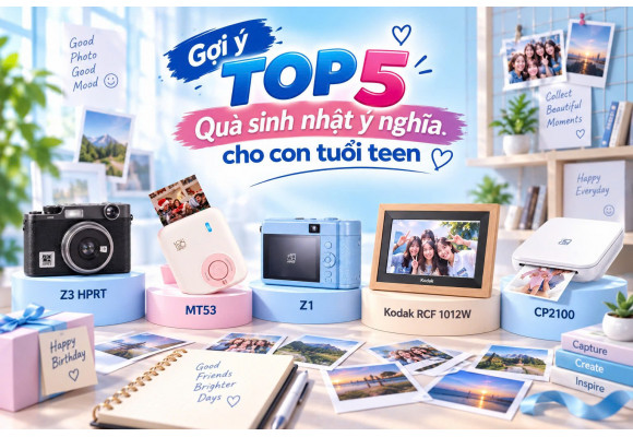 Gợi ý TOP 5 quà sinh nhật ý nghĩa cho con tuổi teen: Vừa thiết thực, vừa lưu giữ kỷ niệm